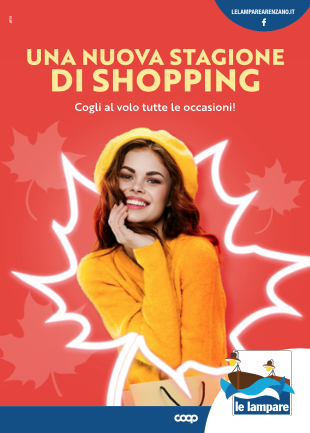 Manifesto shopping Le Lampare